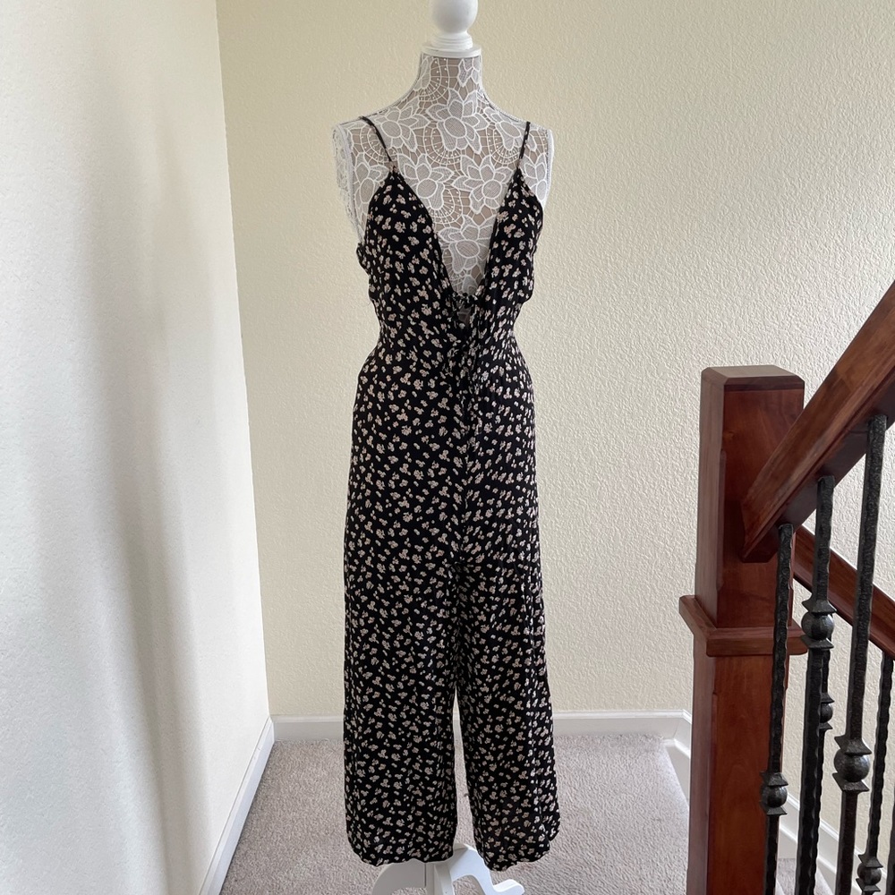 Topshop Floral Jumpsuit NWT
